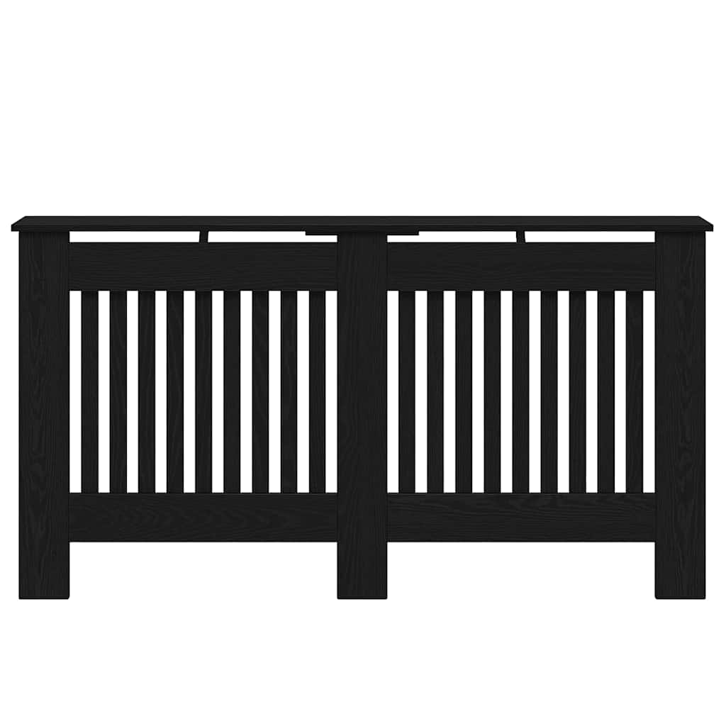 Radiator Deksel Svart eik 152 x 19 x 81,5 cm Konstruert tre
