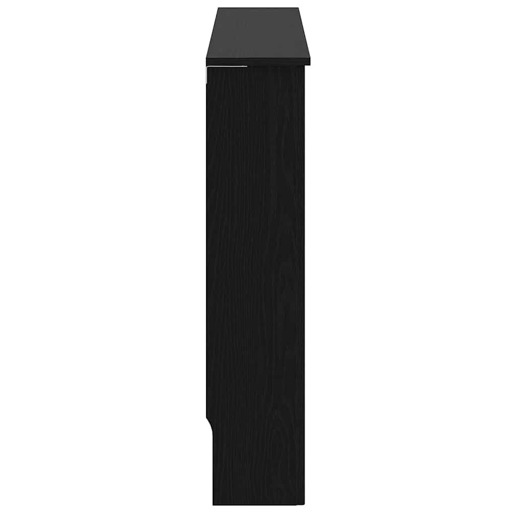 Radiator Deksel Svart eik 152 x 19 x 81,5 cm Konstruert tre