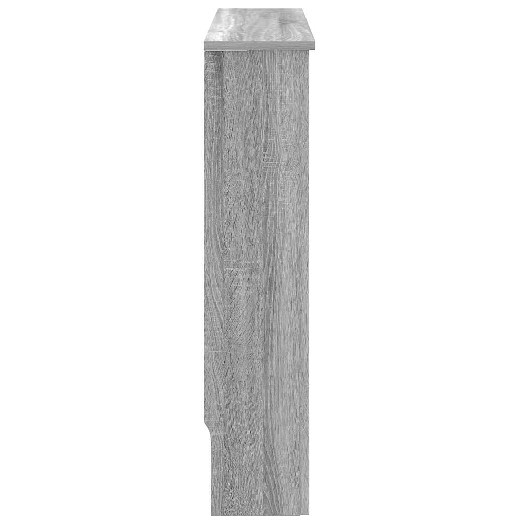 Radiator Deksel Grå Sonoma 78 x 19 x 81,5 cm Konstruert tre