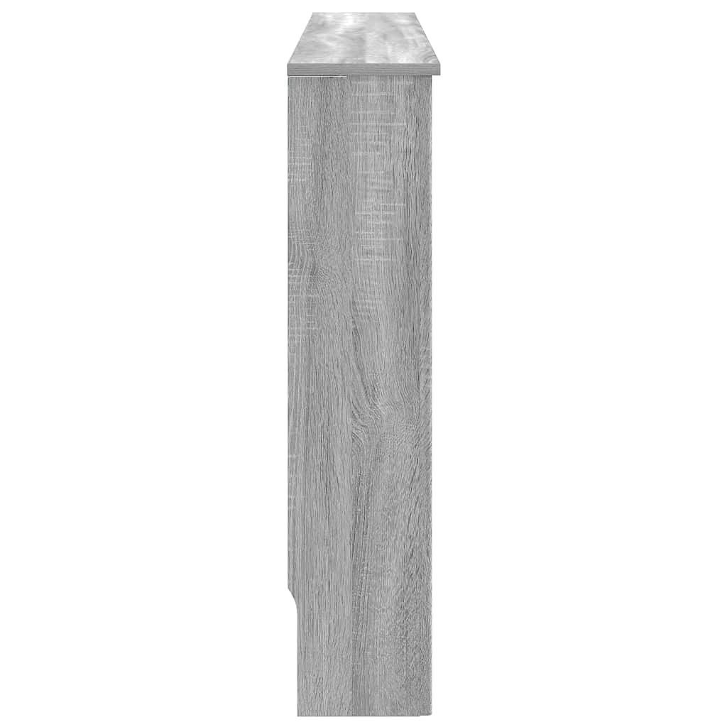 Radiator Deksel Grå Sonoma 112 x 19 x 81,5 cm Konstruert tre