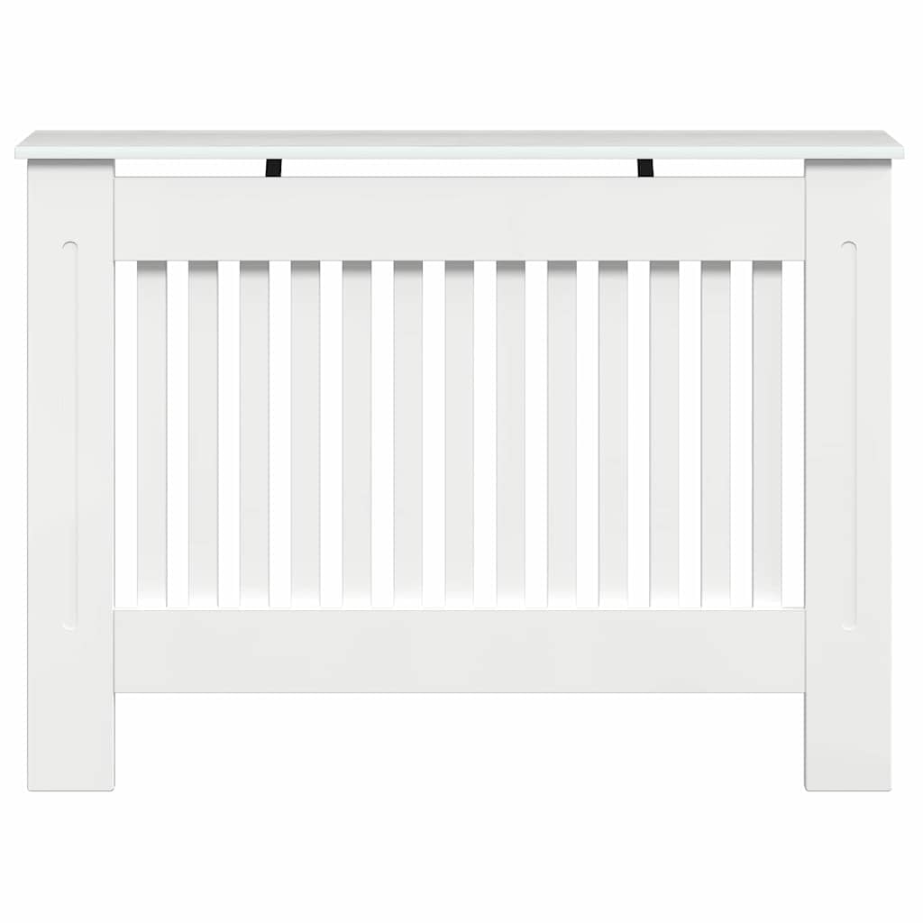 Radiator Deksel Høgglans hvit 112 x 19 x 81,5 cm Konstruert tre