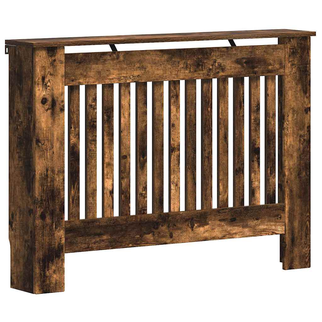 Radiator Deksel Røkt Eik 112 x 19 x 81,5 cm Konstruert tre