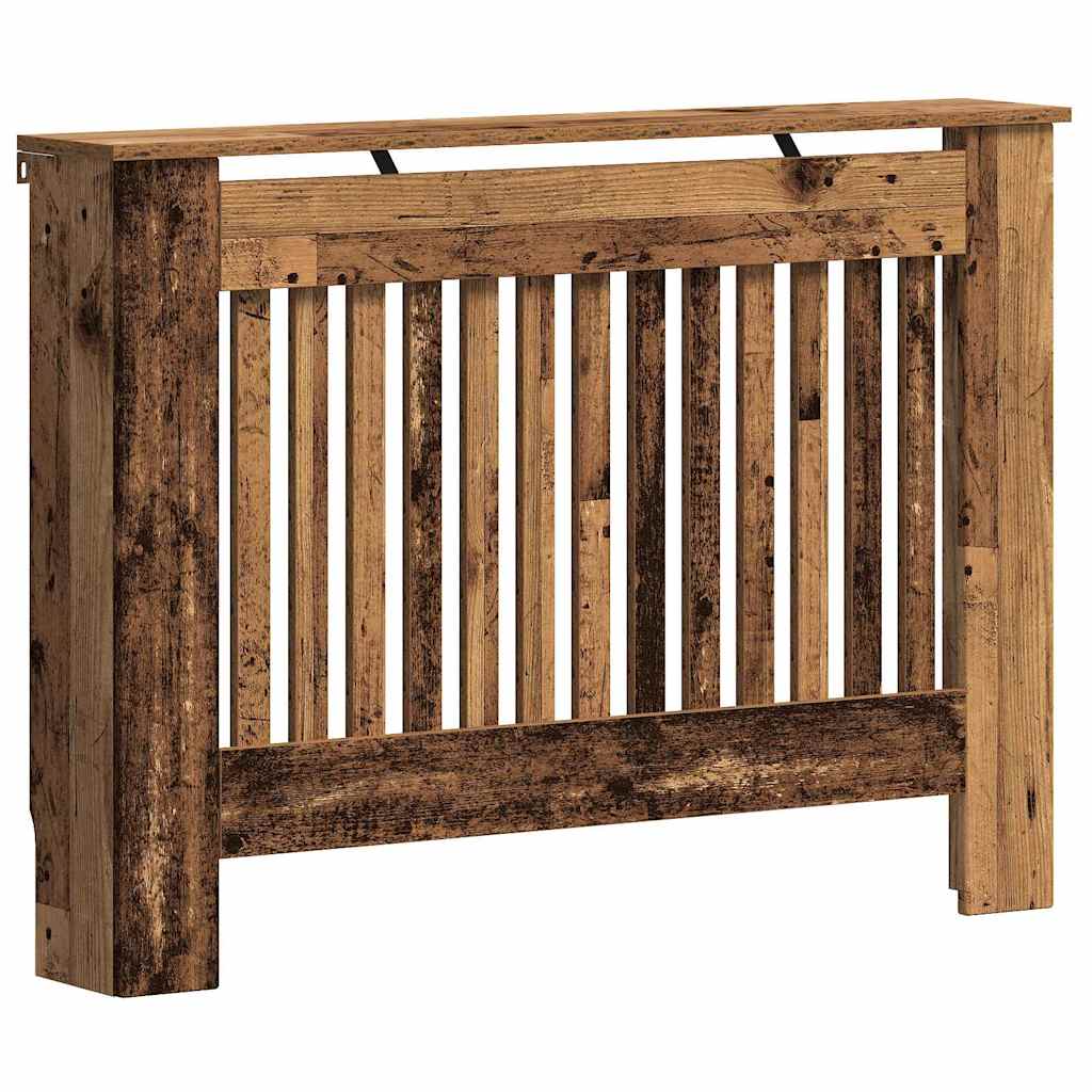 Radiator Deksel Gammelt tre 112 x 19 x 81,5 cm Konstruert tre