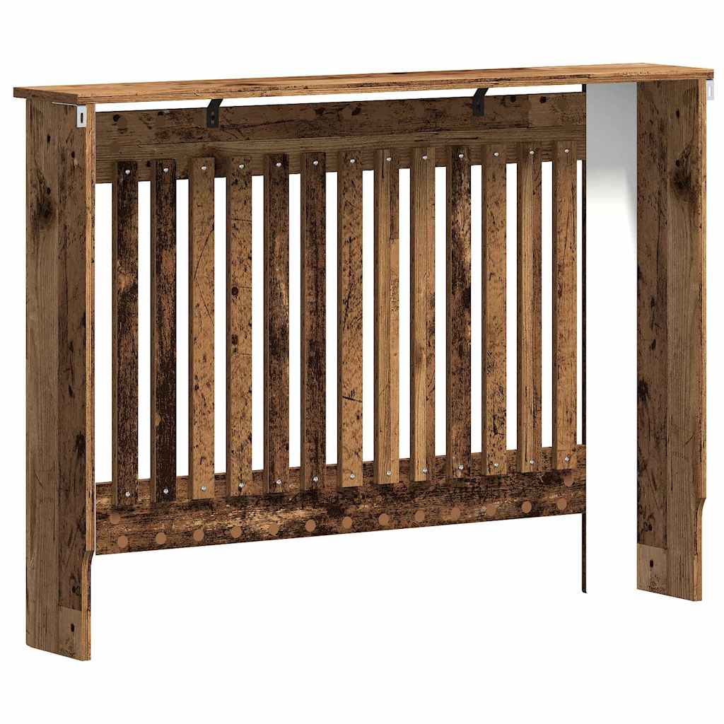 Radiator Deksel Gammelt tre 112 x 19 x 81,5 cm Konstruert tre