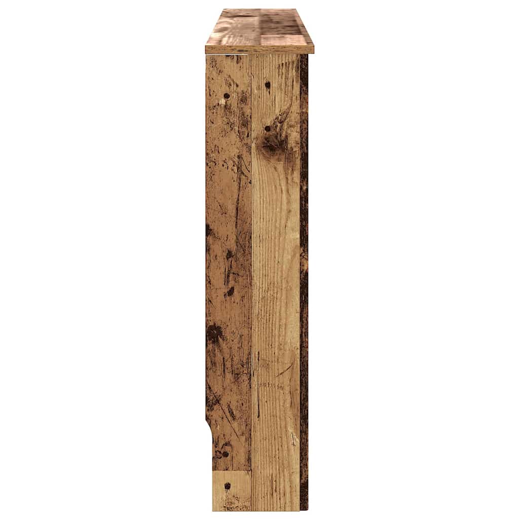Radiator Deksel Gammelt tre 112 x 19 x 81,5 cm Konstruert tre