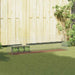 Kaninbur sølv 215 x 55 x 55 cm Galvanisert Stål