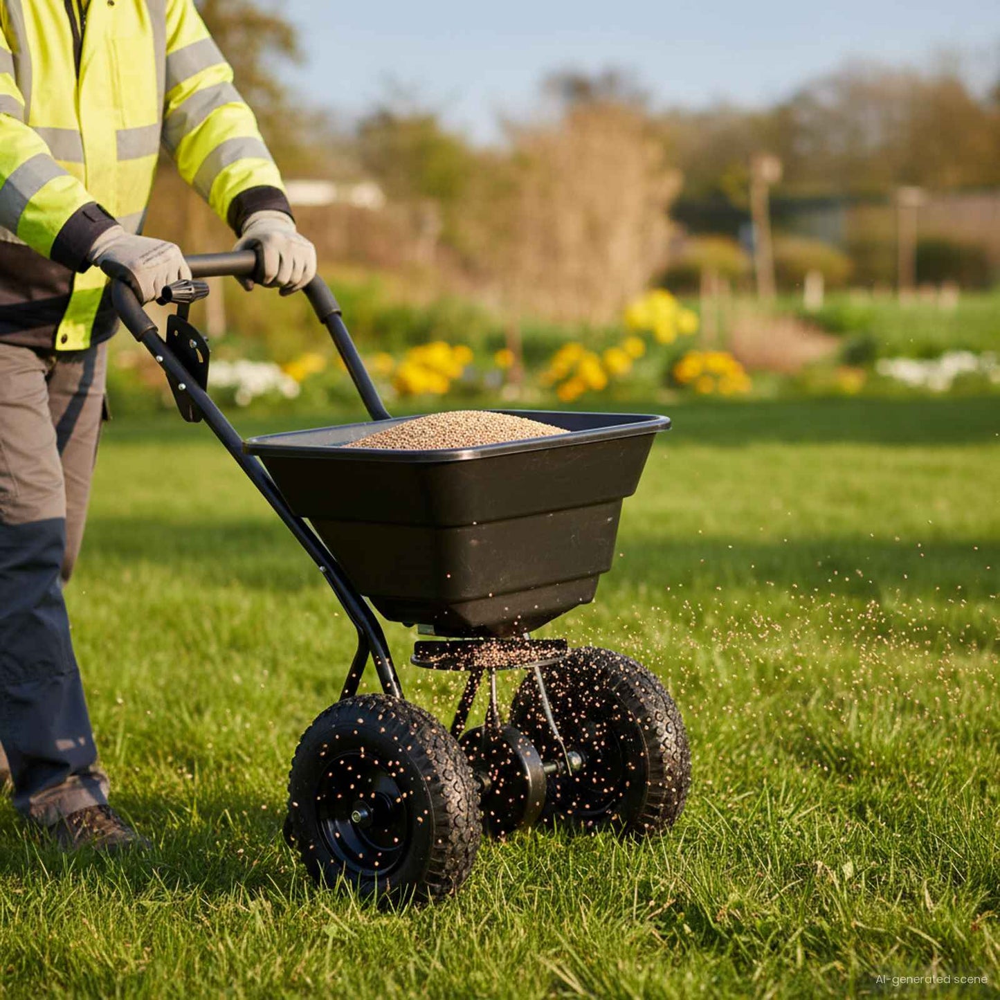 Spreader Svart 53 x 81,5 x 78 cm PVC og stål