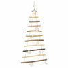 Juletre med 30 LED Naturlig 90 cm heltre ask