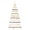 Juletre med 30 LED Naturlig 90 cm heltre ask