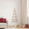 Juletre med 50 LED Naturlig 120 cm heltre ask