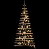 Juletre med 50 LED Naturlig 120 cm heltre ask