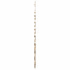 Juletre med 50 LED Naturlig 120 cm heltre ask