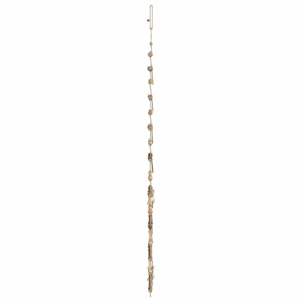 Juletre med 80 LED Naturlig 150 cm heltre ask