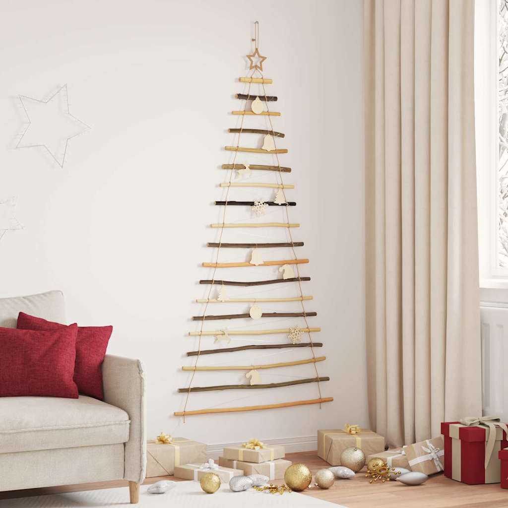 Juletre med 100 LED Naturlig 180 cm heltre ask