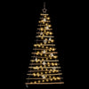 Juletre med 100 LED Naturlig 180 cm heltre ask