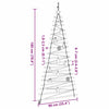 Juletre med 100 LED Naturlig 180 cm heltre ask