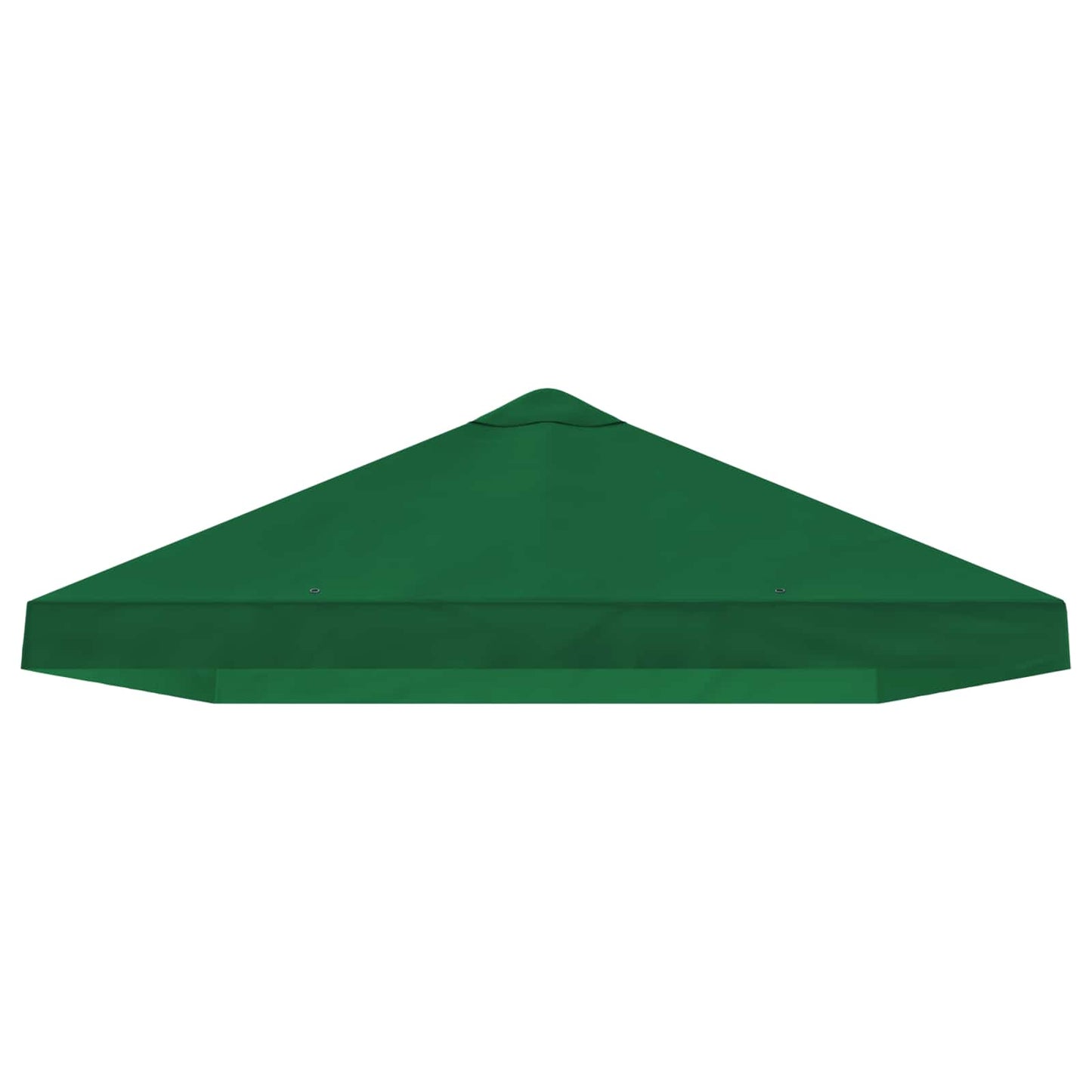 Hagepaviljong kanopydeksel 6 x 3 m Grønn Polyester 190