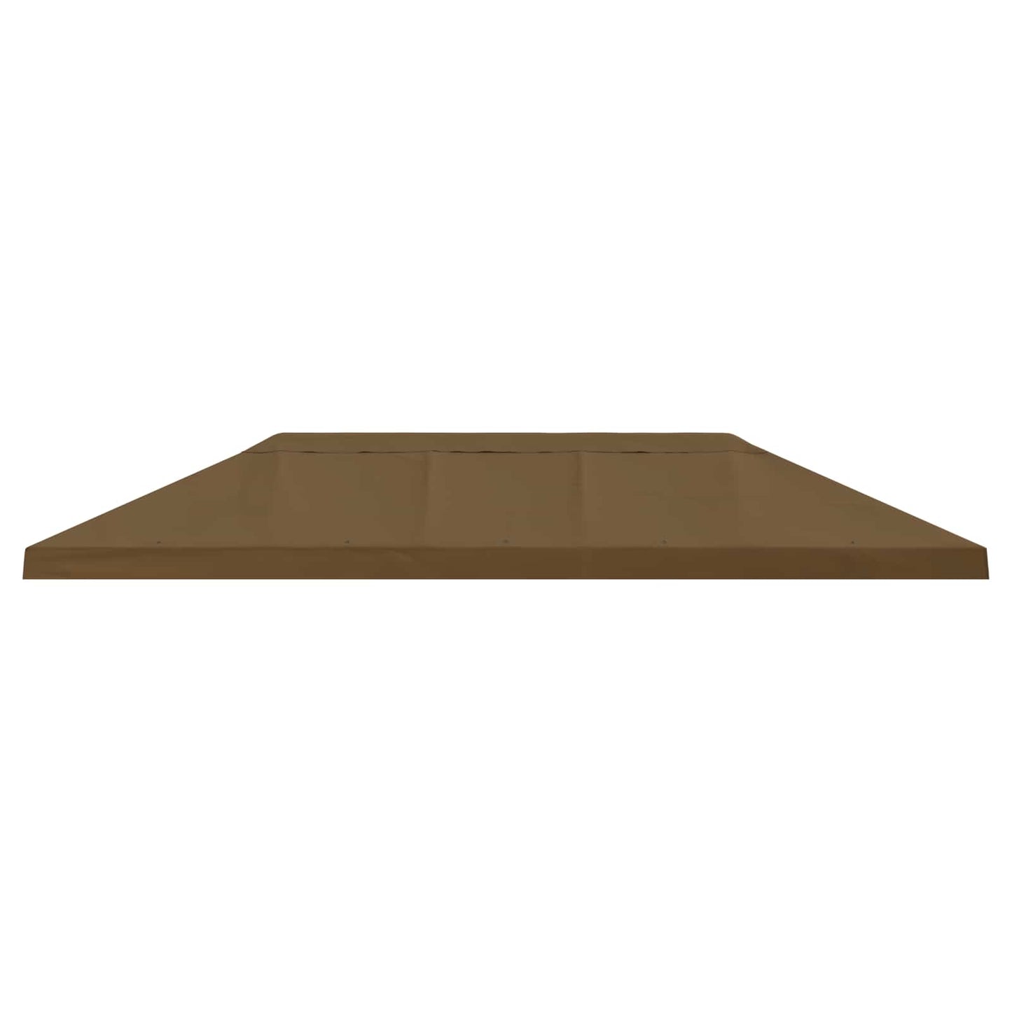 Hagepaviljong kanopydeksel 6 x 3 m Gråbrun Polyester 190