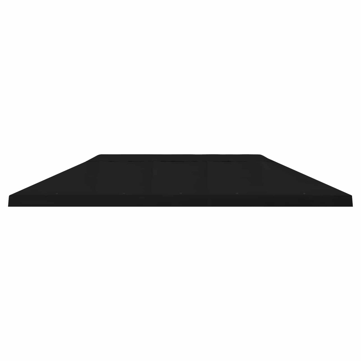 Hagepaviljong kanopydeksel 6 x 3 m Svart Polyester 190