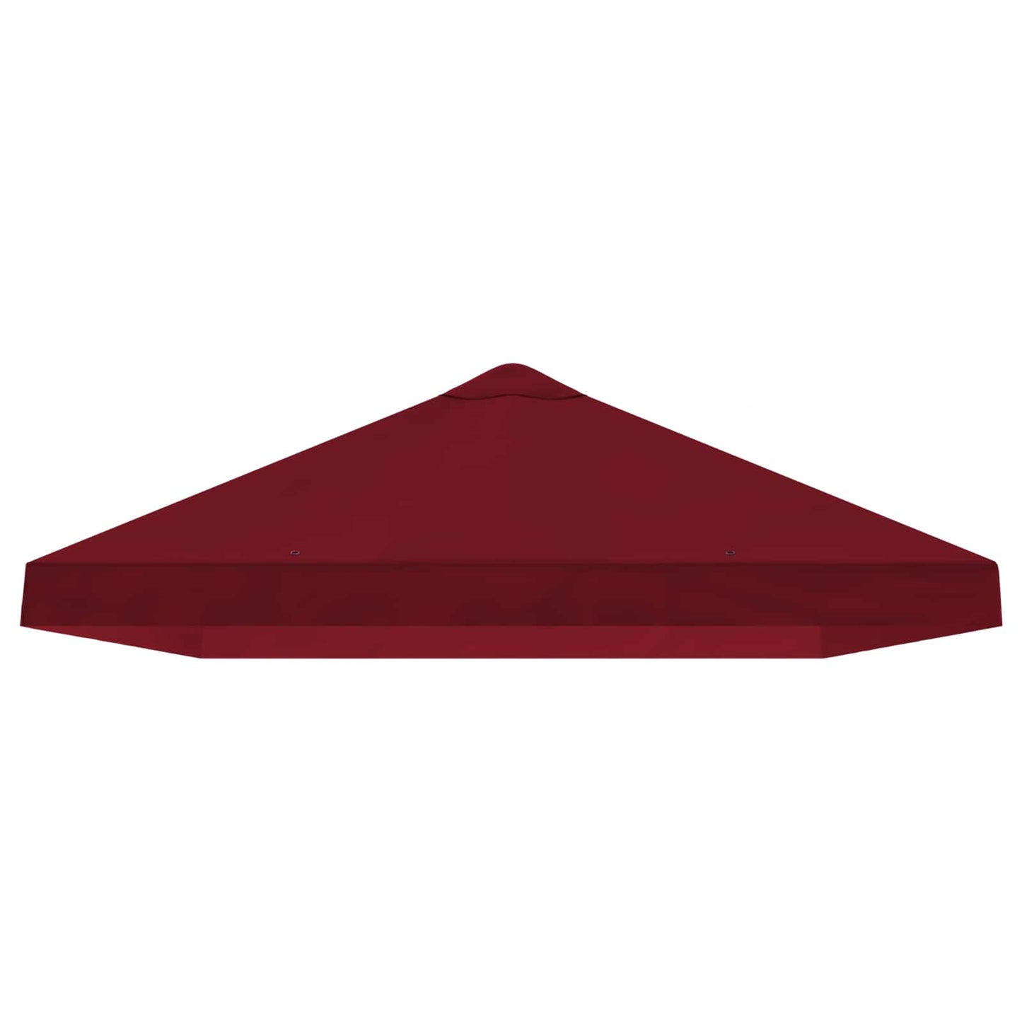 Hagepaviljong kanopydeksel 6 x 3 m Burgunder Polyester 190