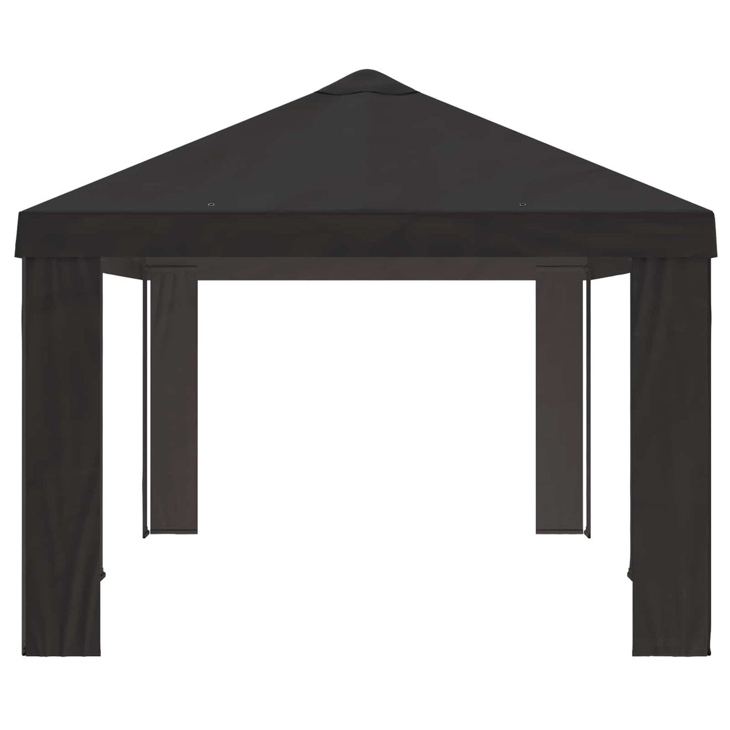 Gazebo Deksel 6 x 3 m Antrasitt Polyester 190 gsm