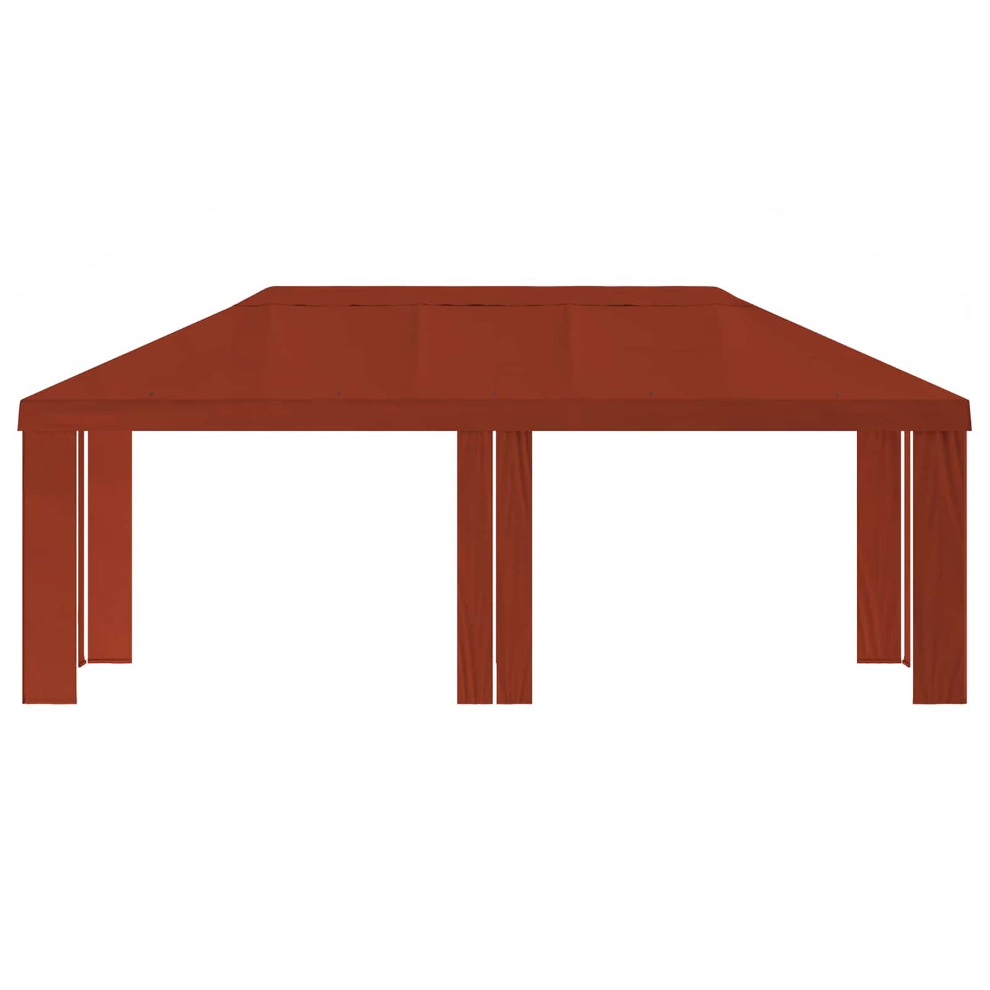 Gazebo Deksel 6 x 3 m Terrakotta Polyester 190 gsm