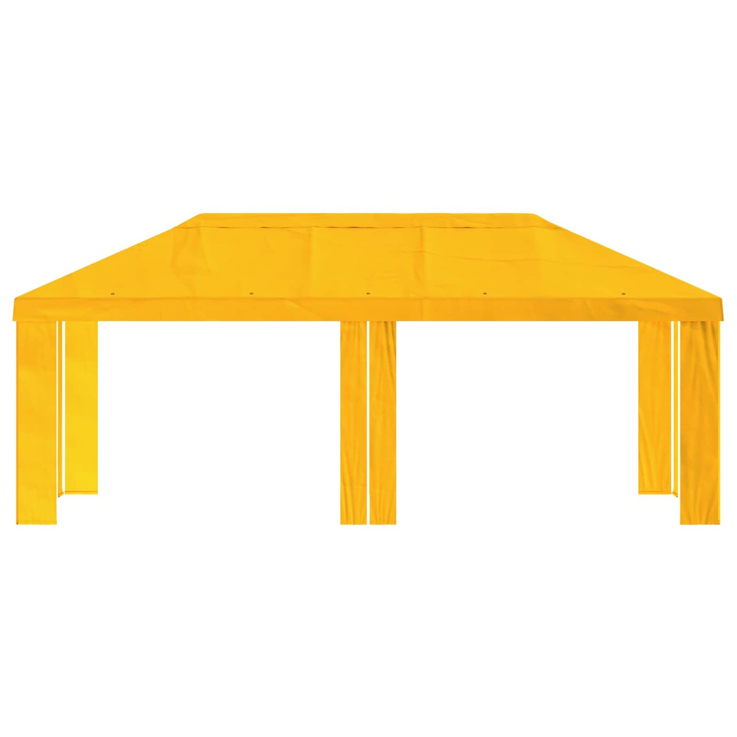 Gazebo Deksel 6 x 3 m Gul Polyester 190 gsm