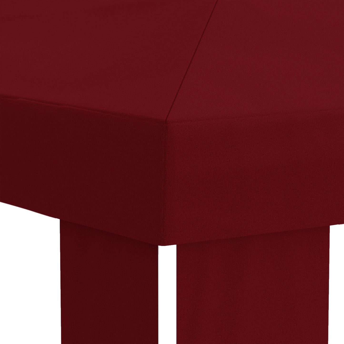 Gazebo Deksel 6 x 3 m Burgunder Polyester 190 gsm