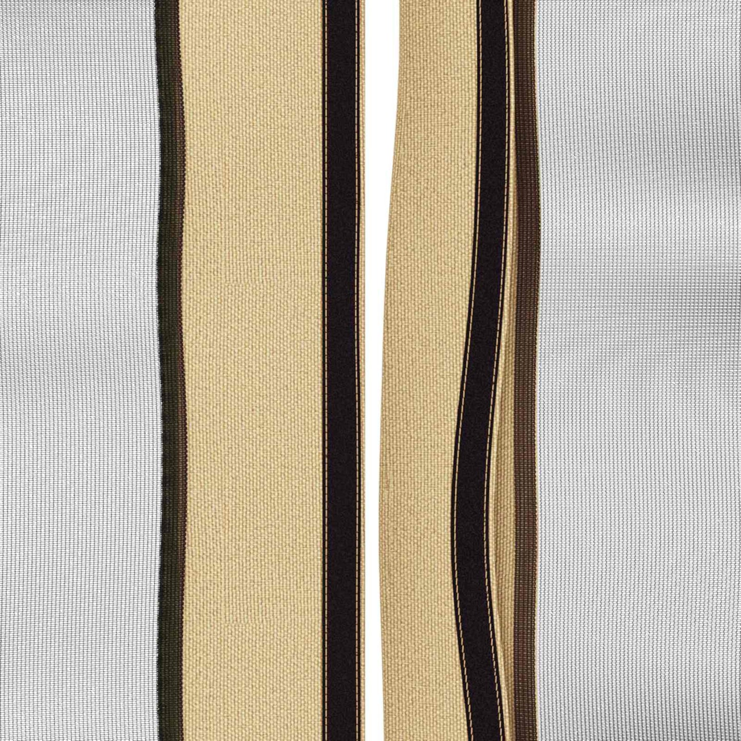 Teltduk med sidevegger Krem 600,5 x 300,5 cm Polyester