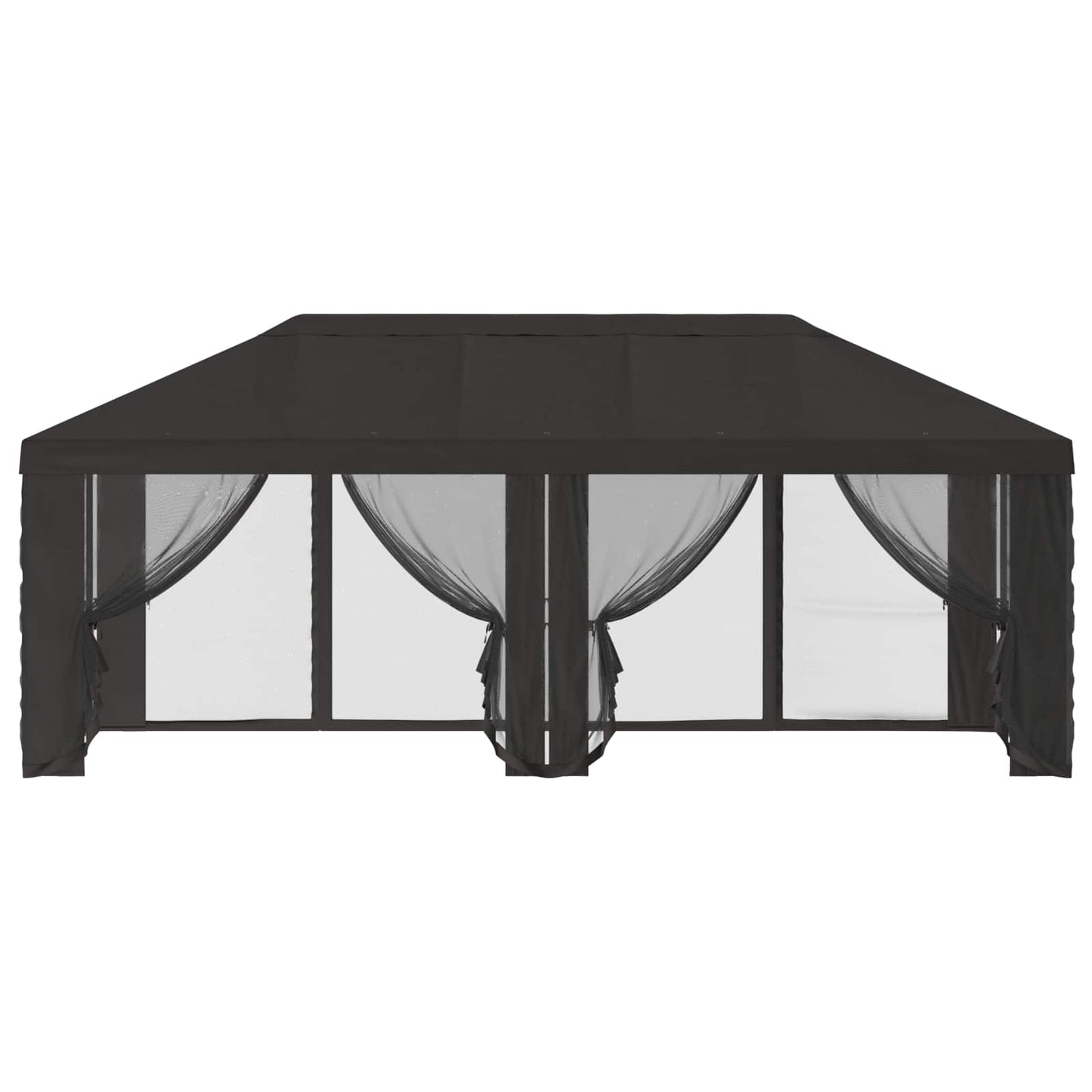 Teltduk med sidevegger Antrasitt 600,5 x 300,5 cm Polyester