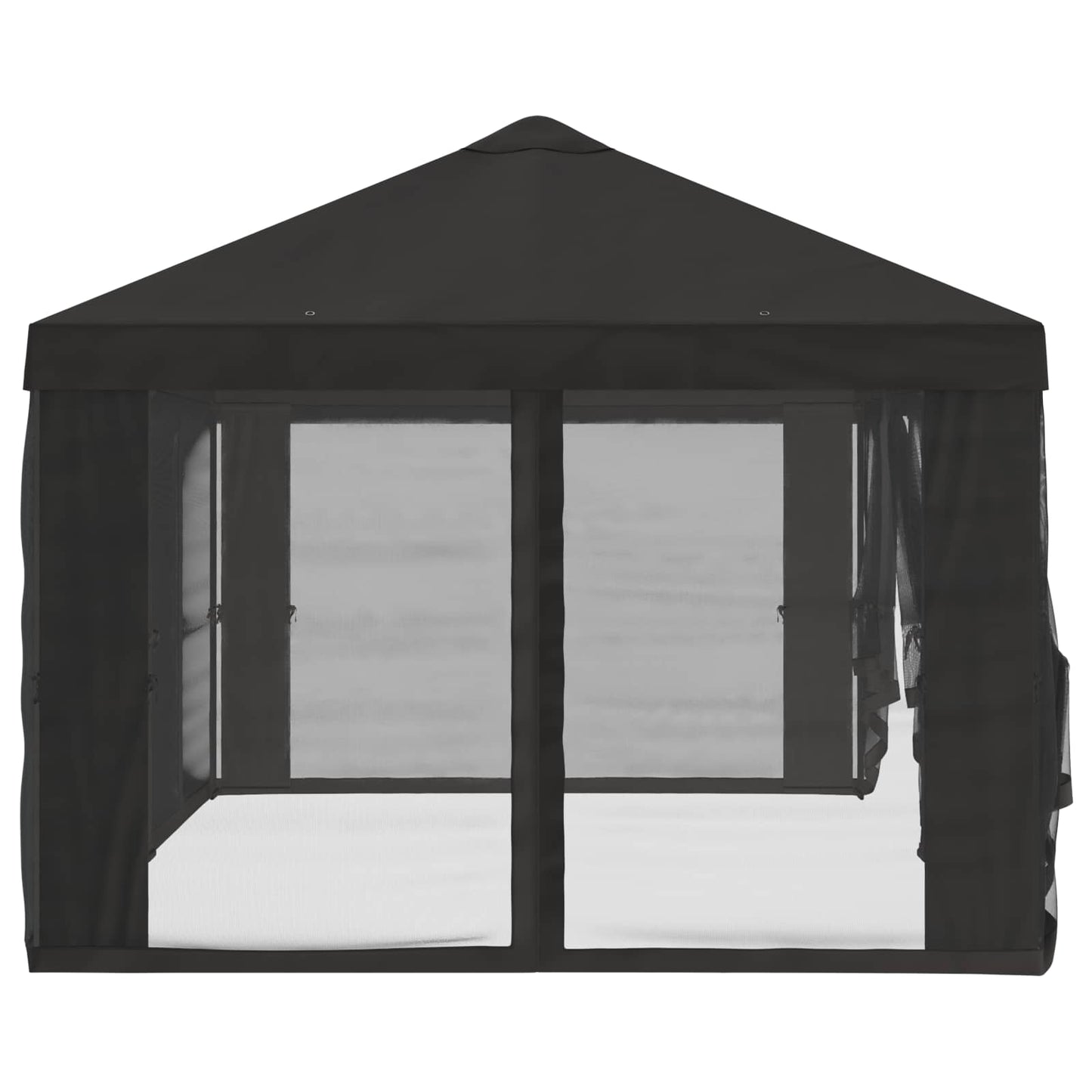 Teltduk med sidevegger Antrasitt 600,5 x 300,5 cm Polyester