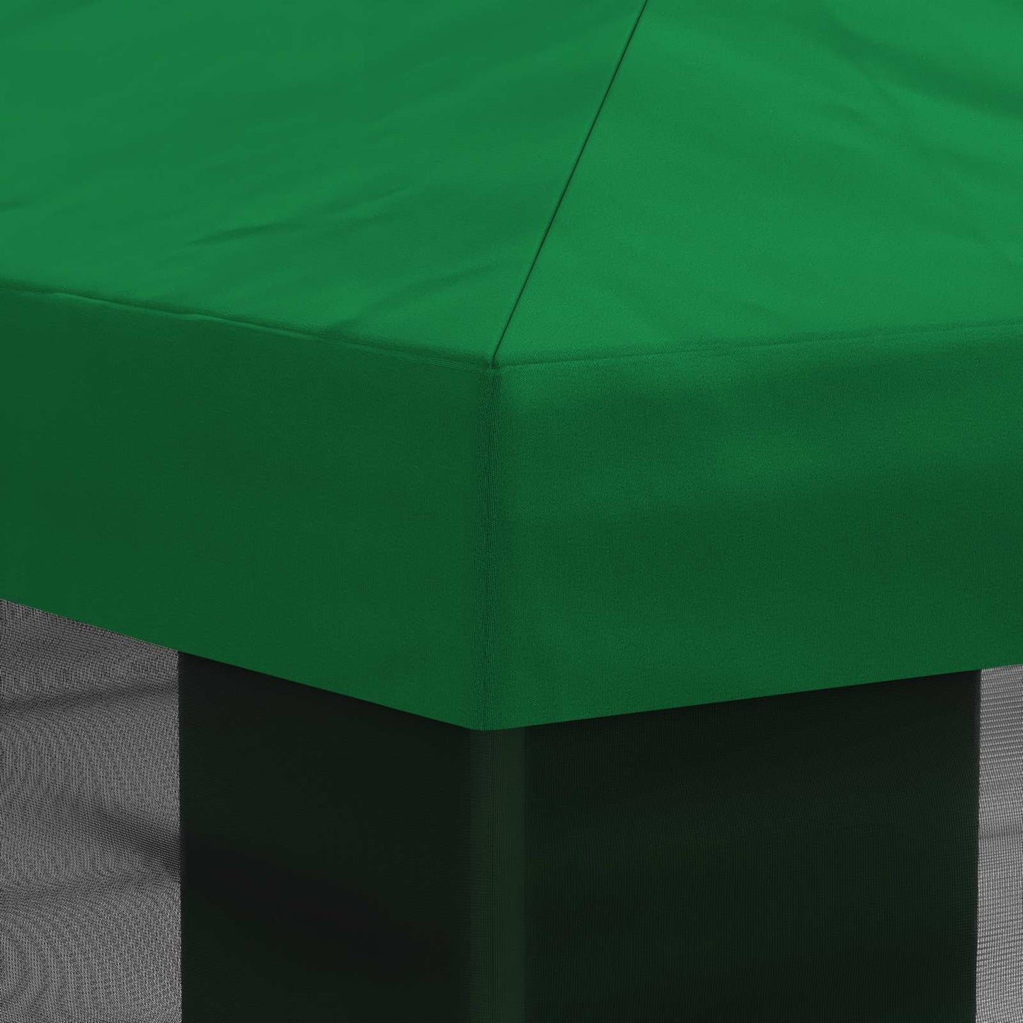Teltduk med sidevegger Grønn 600,5 x 300,5 cm Polyester