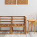 Ute Hjørnesofa Solid akasietre Naturlig 63 x 63 x 73 cm vidaXL