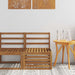 Ute Midt Sofa Solid akasietre Naturlig 59 x 63 x 73 cm