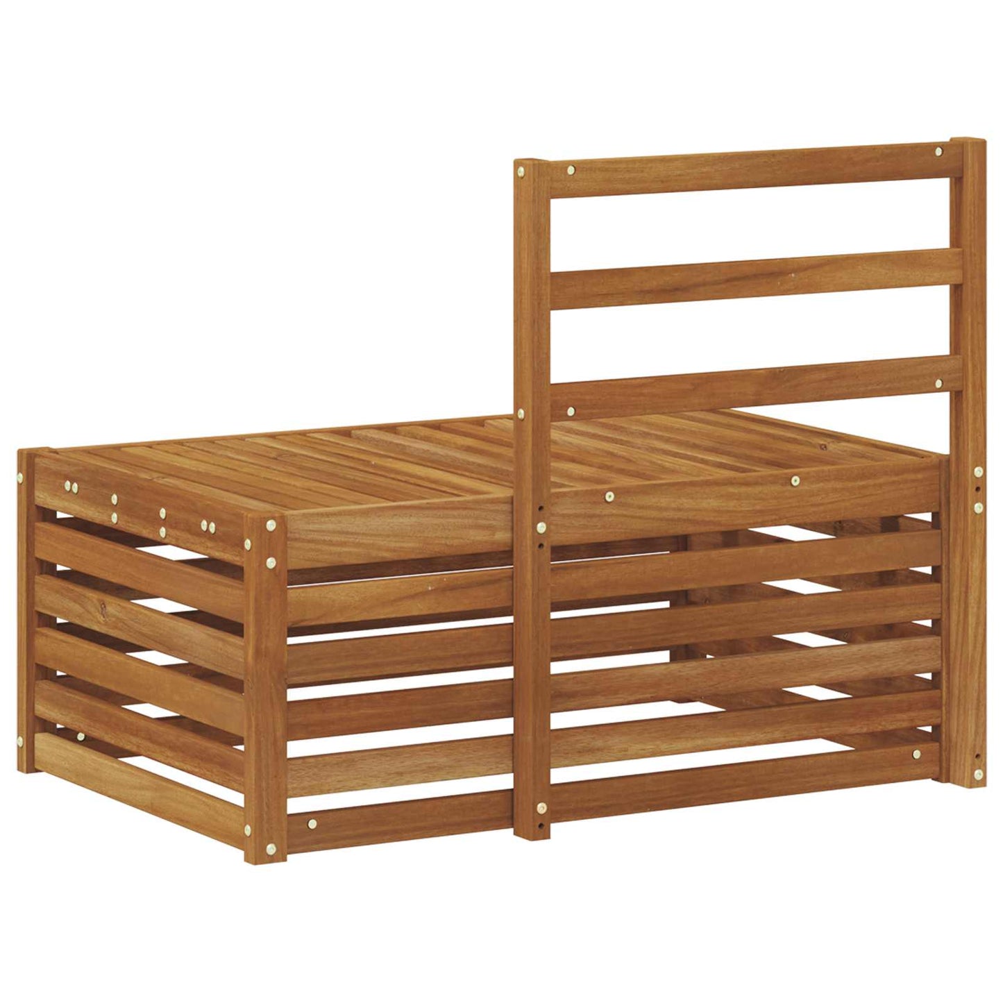 Utendørs End Sofagruppe Naturlig 91 x 63 x 73 cm