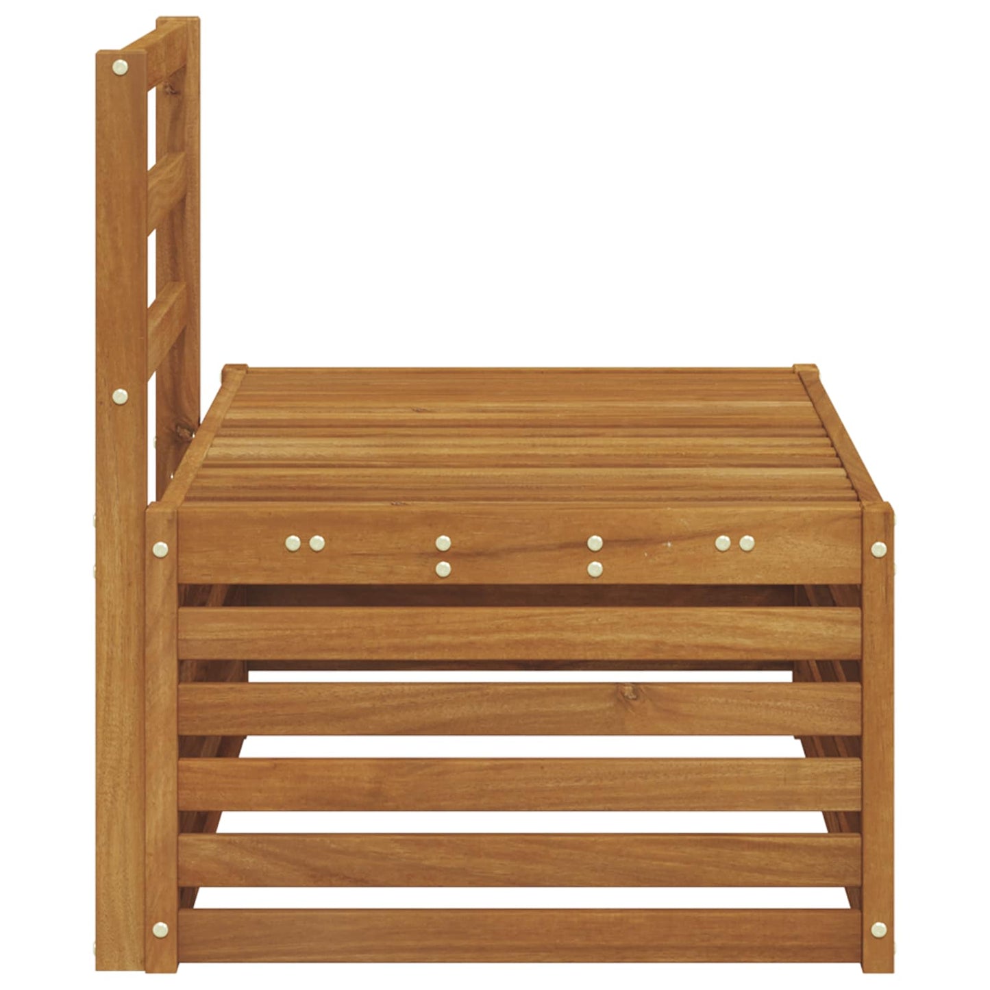 Utendørs End Sofagruppe Naturlig 91 x 63 x 73 cm