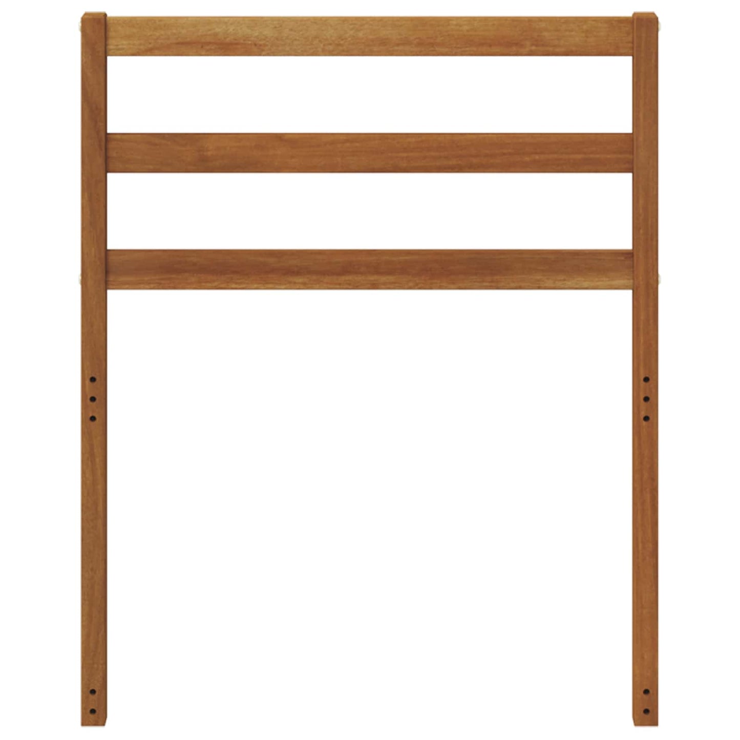 Armlene 2 pcs Naturlig 59 x 4 x 73 cm Solid akasietre