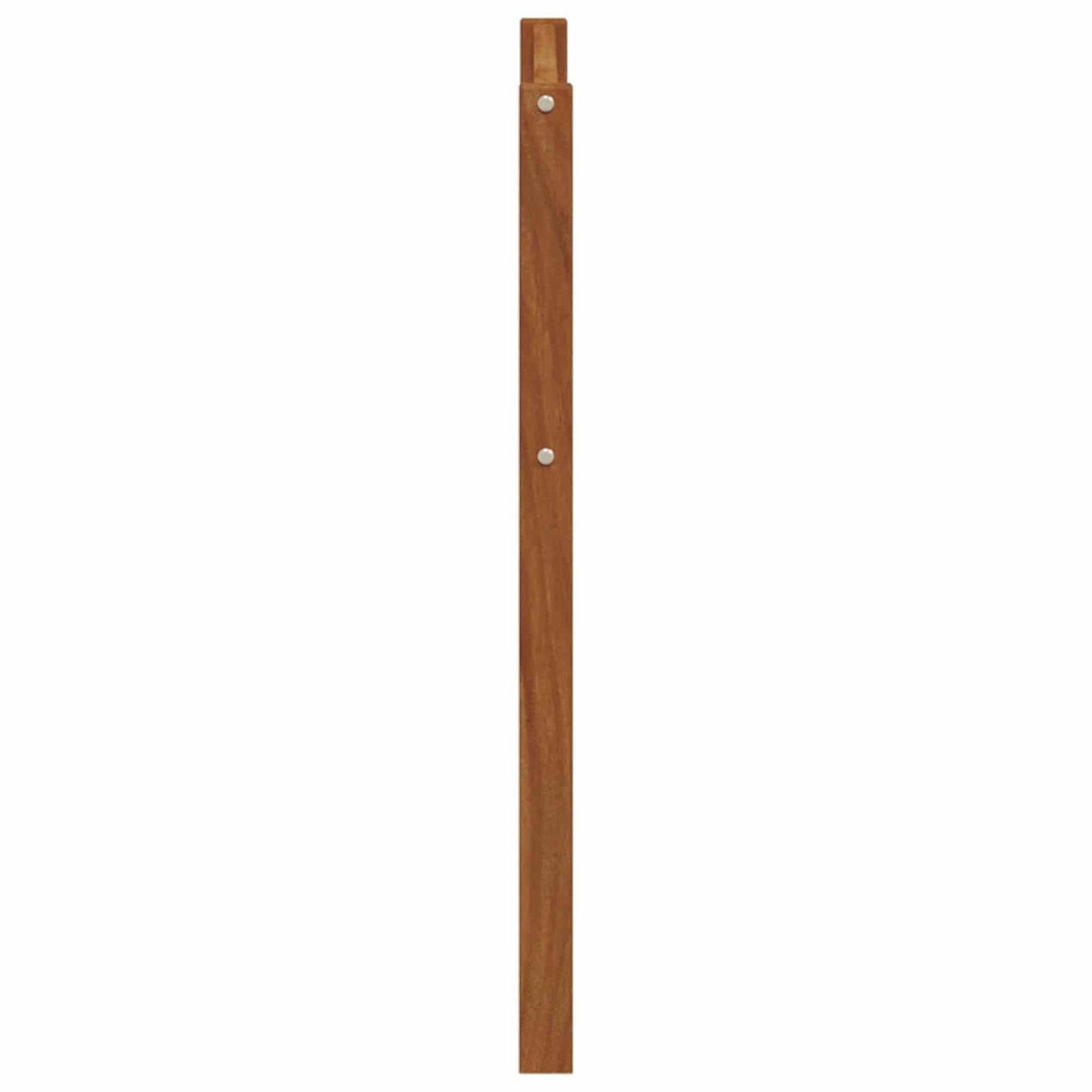 Armlene 2 pcs Naturlig 59 x 4 x 73 cm Solid akasietre