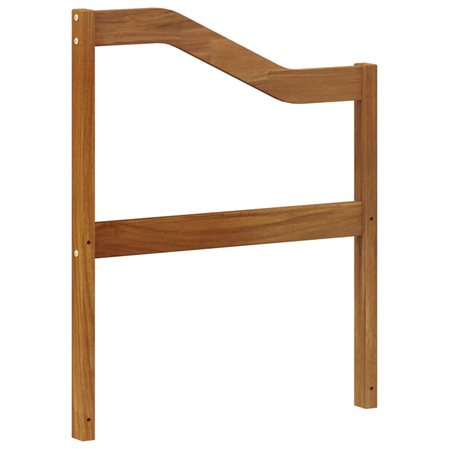 Armlene 2 pcs Naturlig 59 x 4 x 73 cm Solid akasietre