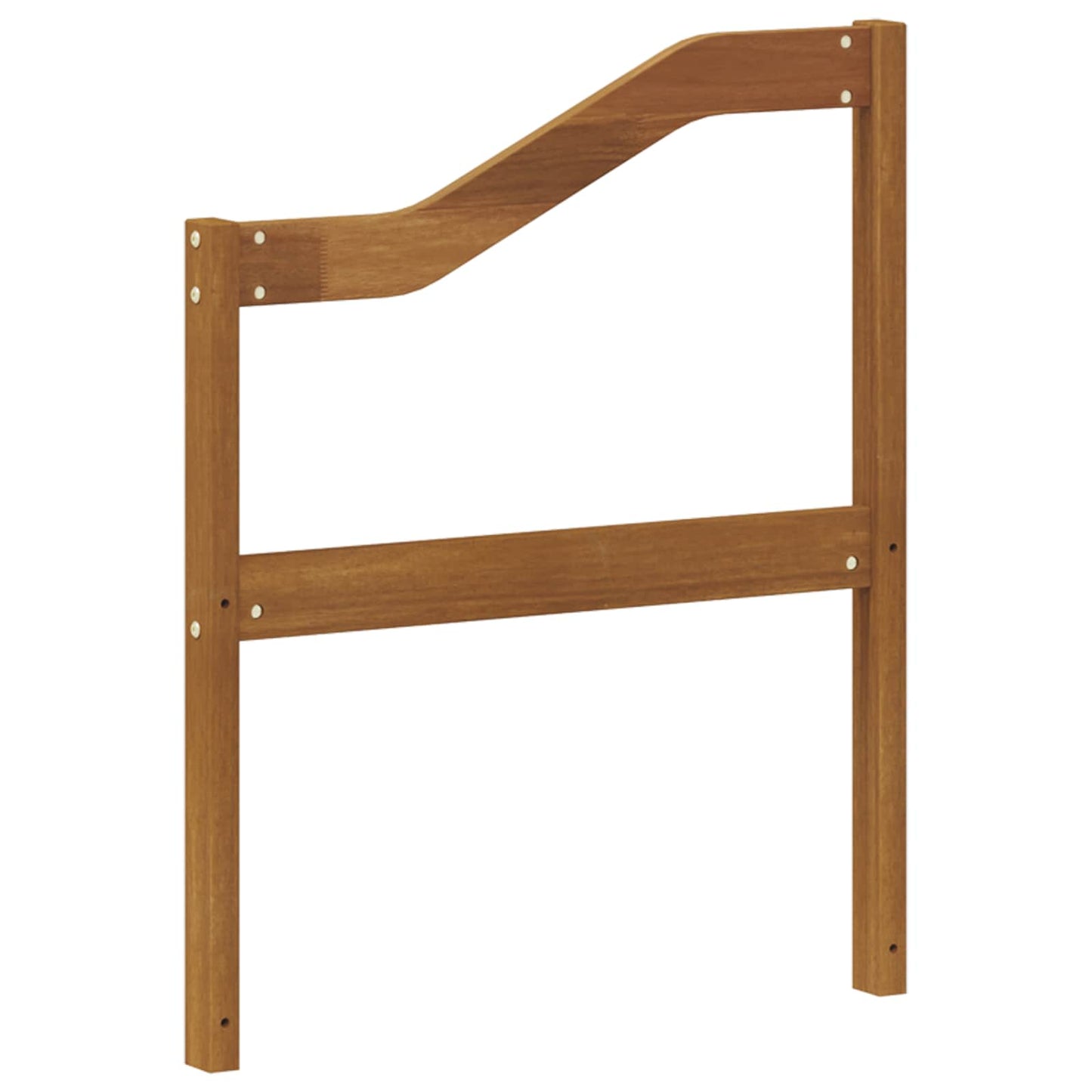 Armlene 2 pcs Naturlig 59 x 4 x 73 cm Solid akasietre