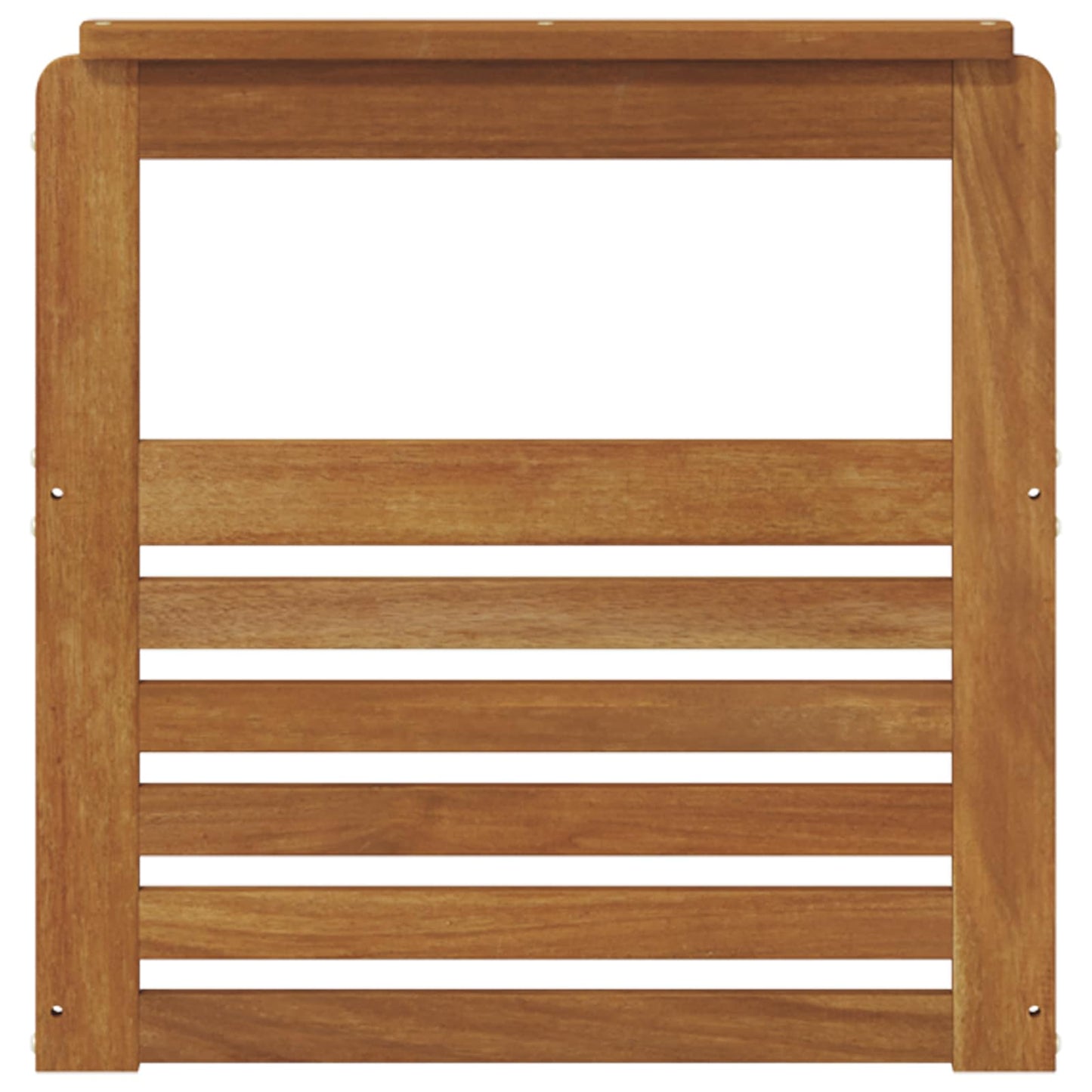Armlener 2 pcs Brun 59 x 6 x 61 cm Konstruert tre