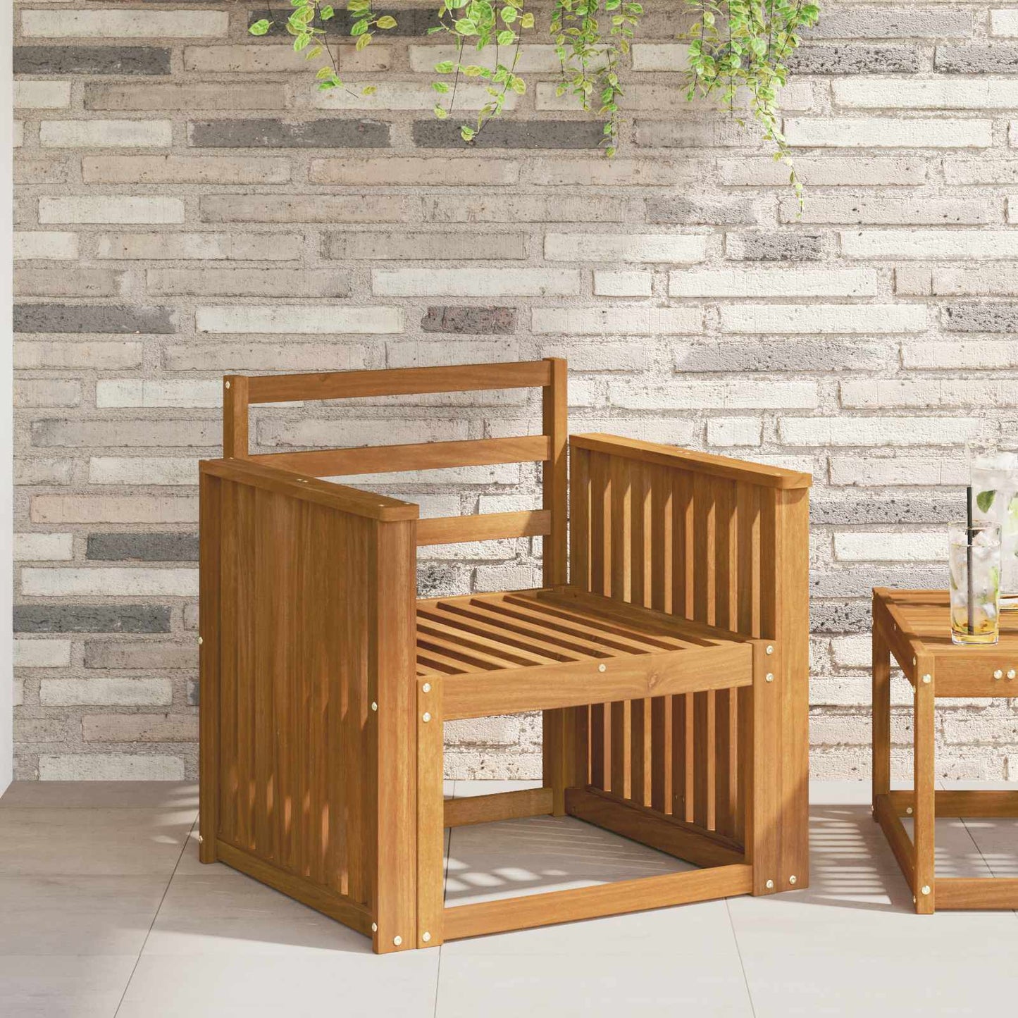 Armlener 2 pcs Brun 60 x 6 x 61 cm Konstruert tre