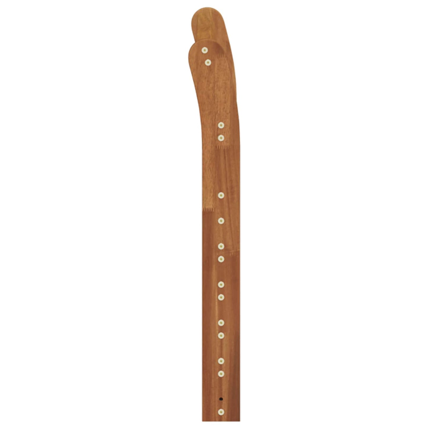 Armlene 2 pcs Naturlig 58,5 x 8 x 60 cm Solid akasietre