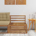 Ute Midt Sofa Solid akasietre Naturlig 79 x 83 x 73 cm vidaXL