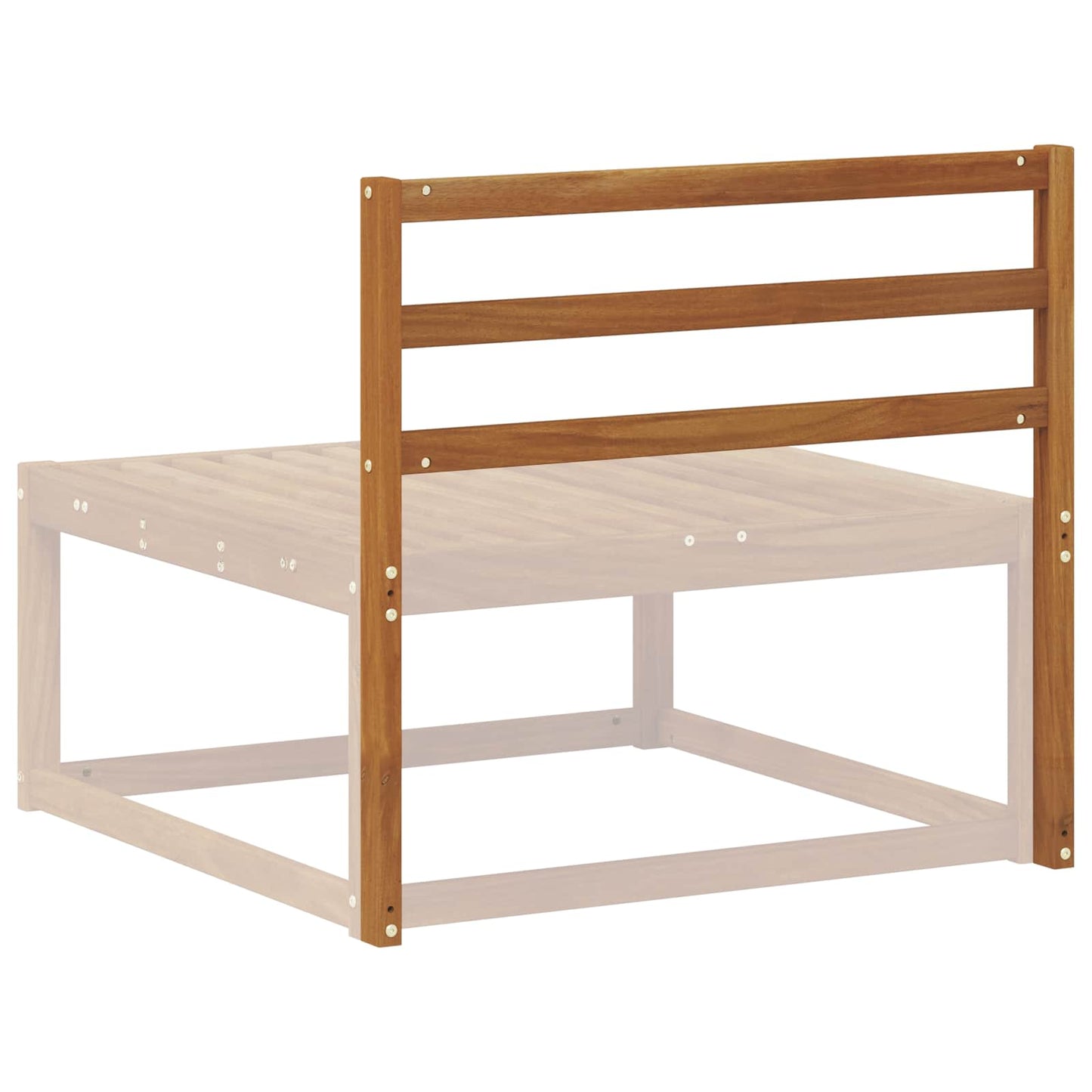 Ryggstøtte Brun 79 x 4 x 73 cm Konstruert tre