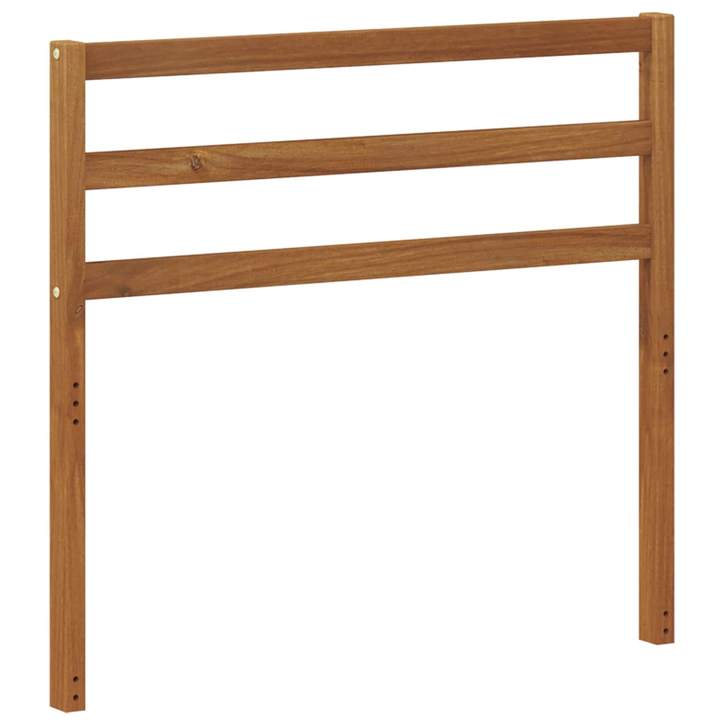 Armlene 2 pcs Naturlig 79 x 4 x 73 cm Solid akasietre