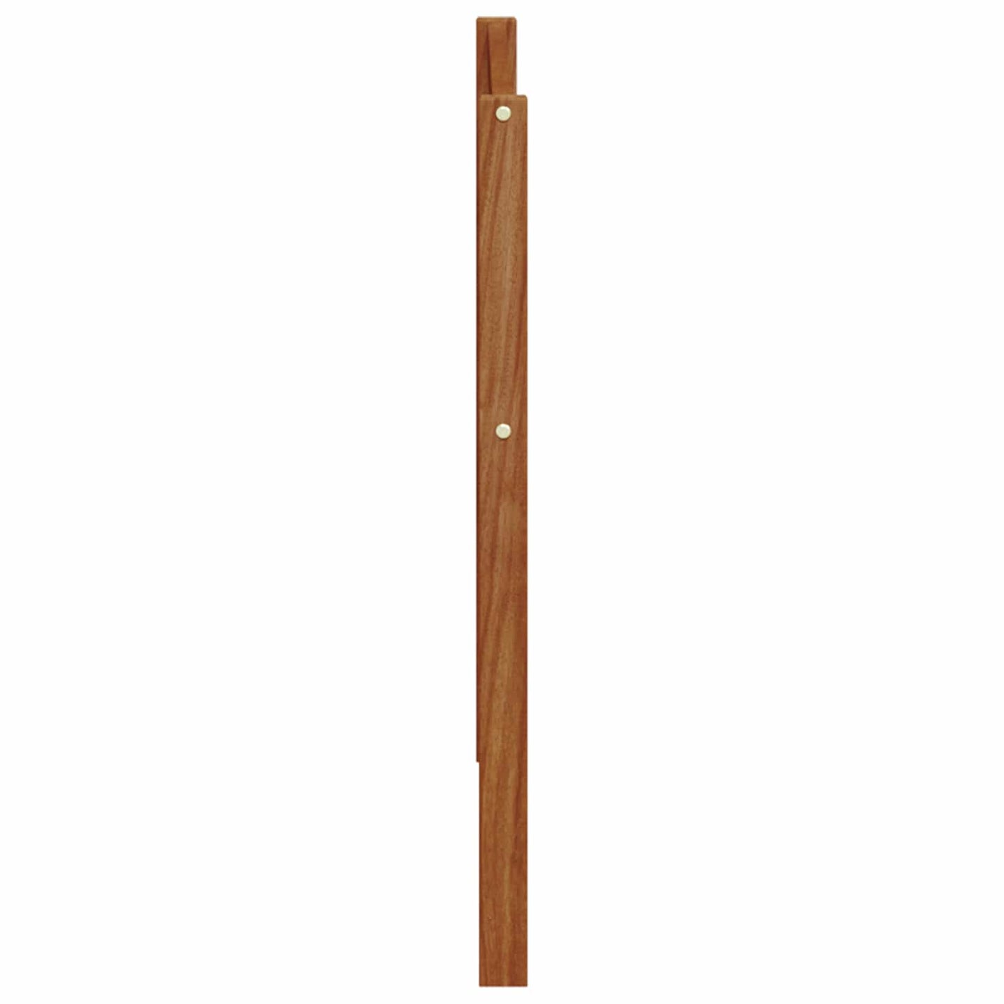 Armlene 2 pcs Naturlig 79 x 4 x 73 cm Solid akasietre