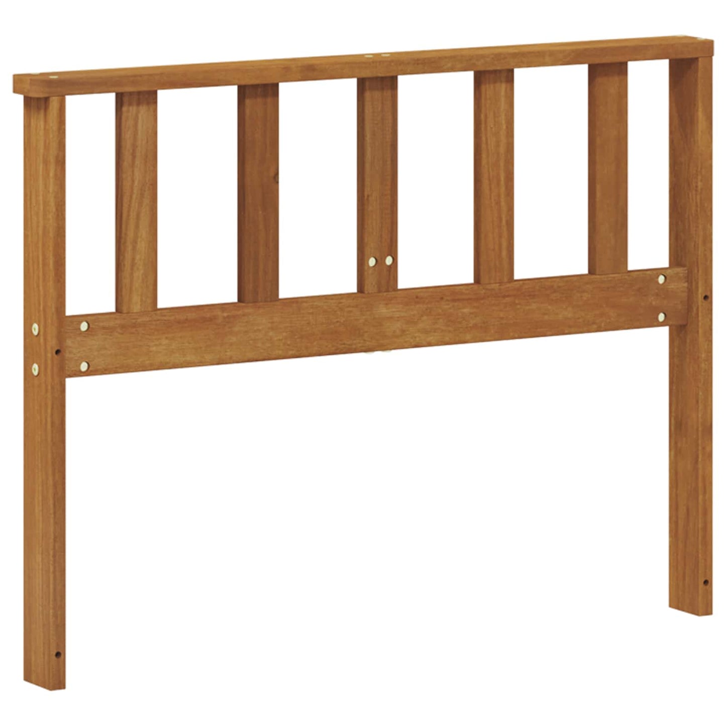 Armlene 2 stk. Naturlig 80 x 6 x 61 cm Solid akasietre