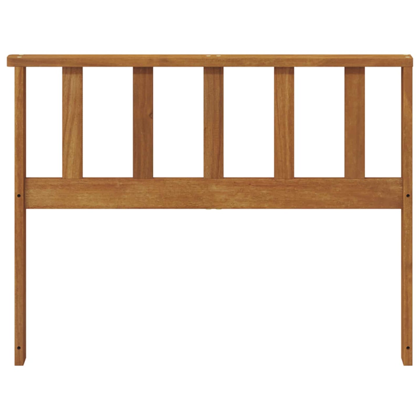 Armlene 2 stk. Naturlig 80 x 6 x 61 cm Solid akasietre