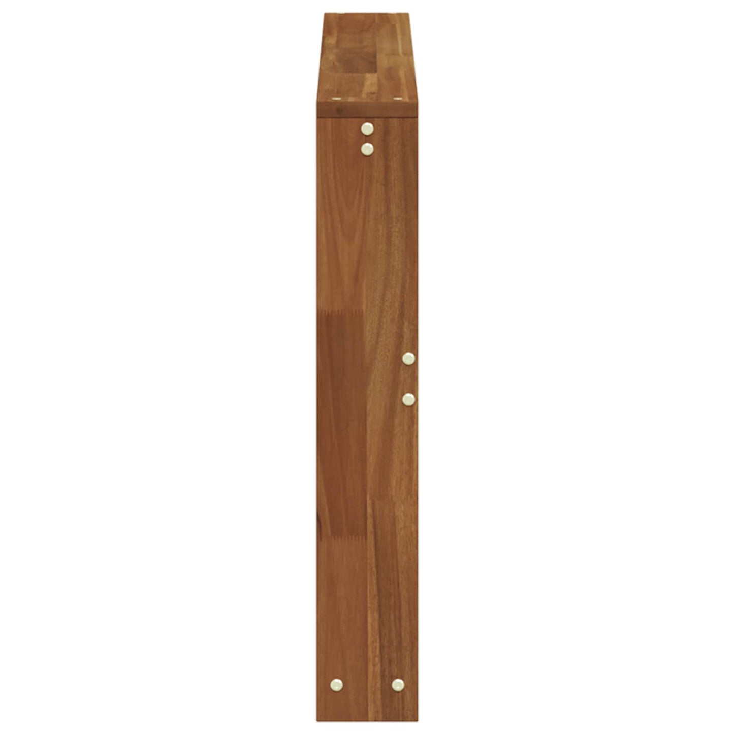 Armlene 2 stk. Naturlig 78 x 10 x 61 cm Solid akasietre
